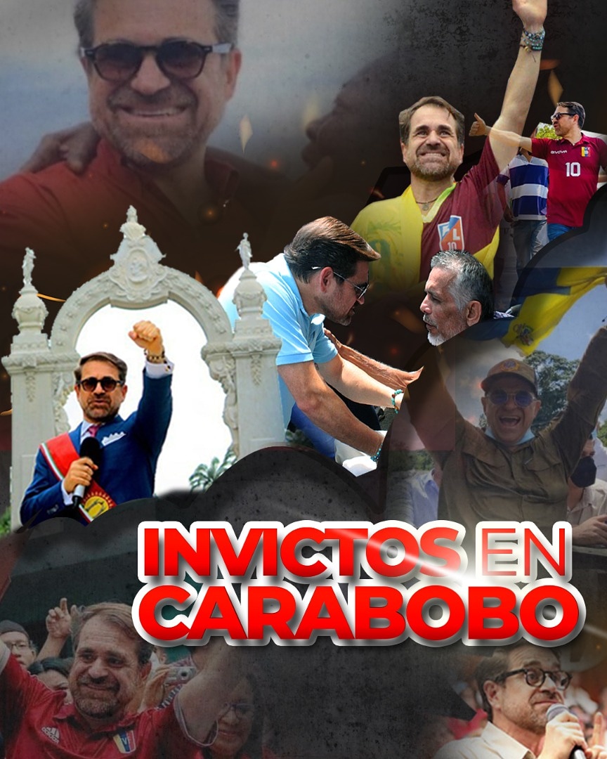 #InvictosEnCarabobo Aquí nadie se rinde <a href="/rafaellacava10/">Rafael Lacava</a>

#MisiónRobinson18Años