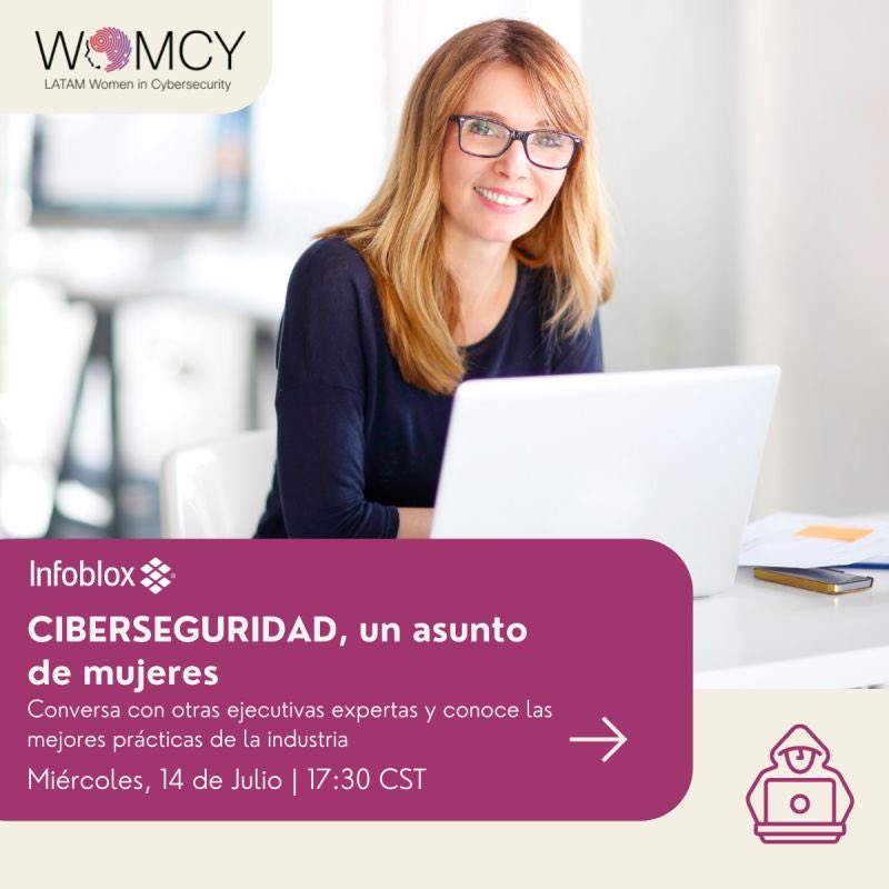 BelenNavarroP's tweet photo. 🔎 Buscamos 👩🏻 Mujeres 💼 Ejecutivas en #Latinoamérica en áreas de #Tecnología y #Ciberseguridad que quieran unirse al próximo, [#OnLineTalk] de 🔐 Ciberseguridad y 👩🏻‍💻 Tecnología 
[📍RESERVA TU LUGAR]  https://t.co/ITXx9wCUYa
#CyberSecurity #CyberSec #securitybreach #women #CISO https://t.co/e4EFdBdS1X