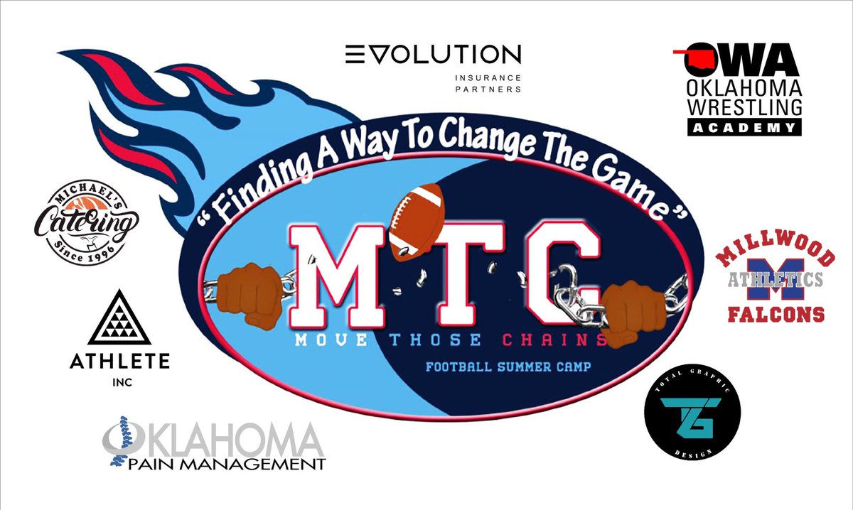 KillaCam_3_'s tweet image. We have 💯 slots for the #MoveThoseChains Football Camp, and they are going FAST! We'd hate 4️⃣ your child to miss out, so if you haven’t already, register TODAY! Camp is FREE &amp;amp; includes lunch!

Email hhall@dynamicsportsgrp.com to register NOW!

Deadline is July 7th‼️