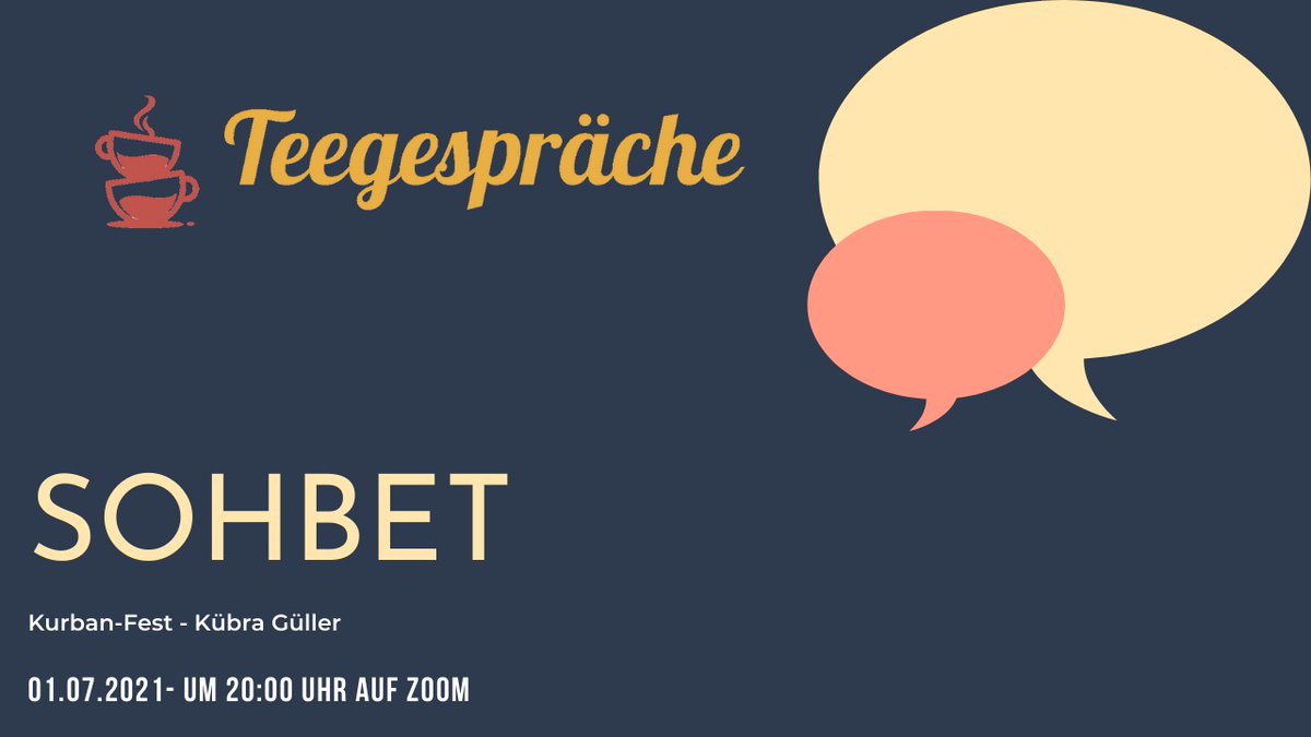 dialog_nrw's tweet photo. Das letzteTeegespräch vor der Sommerpause mit dem Thema: Kurban- Fest der Annäherung 
Vielen Dank an alle Teilnehmer*innen, an Kübra Gueller und @serdar_ablak  für die einleitenden Worte und die Moderation 
#Sohbet #Religion #Dialog #Kurban
https://t.co/WKFdf382ew https://t.co/x9XNeCcOQc