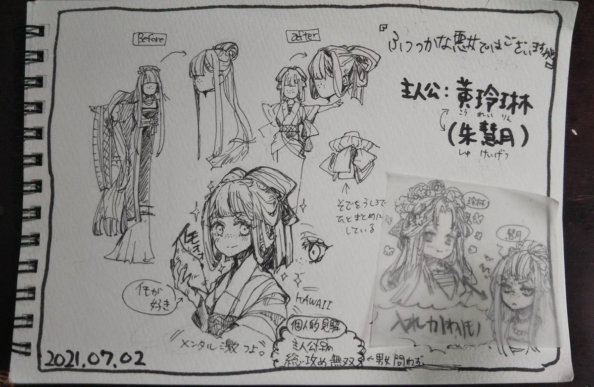たぶん いつかファンアを描くかもしれない漫画の 主人公のメモです ふつつかな悪 ぺげらっちょ の漫画 たぶん いつかファンアを描くかもしれない漫画の 主人公のメモです ふつつかな悪 ぺげらっちょ の漫画