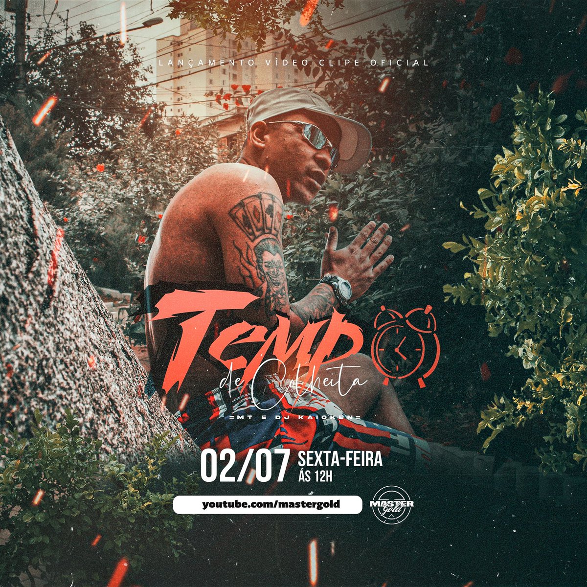_MasterGold's tweet photo. Amanhã tem Lançamento de Video Clipe Do MT - Tempo De Colheita 
Vai estar Disponível as 12 Hrs em nosso canal Não percam 🔥🎥 https://t.co/GoLvXZcmj6