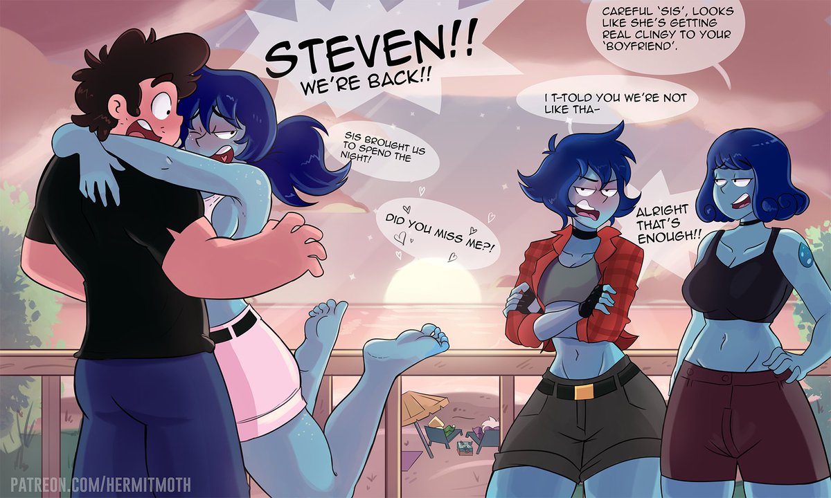 Lapis may or may not be regretting that invitation... 