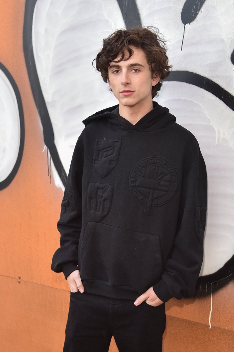 chalametslay's tweet photo. Timothee Chalamet at Paris Fashion Week Menswear F/W Day 3 on January 17, 2019. Grooming by @jamie_grooming https://t.co/N6X9bAfGjx