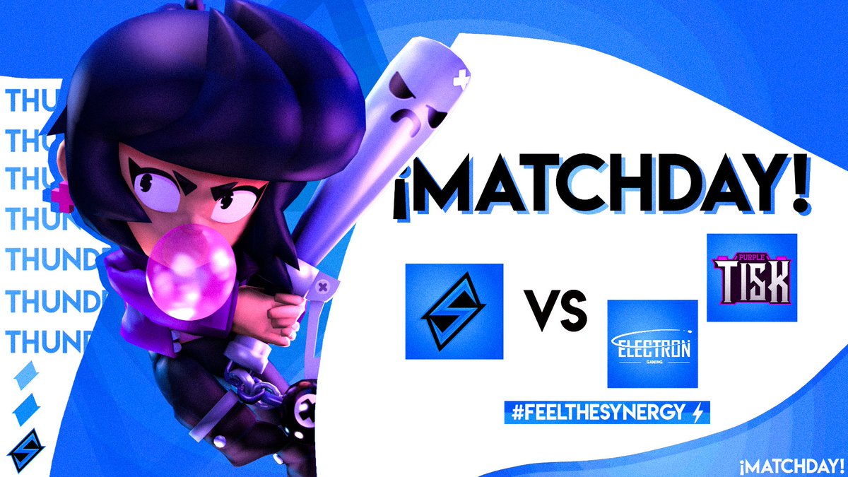 #BS • ¡Matchday! ⭐

Hoy tenemos una doble jornada, con partidos que prometen dar un buen espectáculo.

🏆 @SharkCupBs - Fecha 6
🆚 <a href="/ElectronGG/">Electron Gaming</a>
⏰ 18hs🇨🇱 - 19hs🇦🇷
📺 twitch.tv/Moga_tp

🏆 @LigaStars_Latam - Final
🆚 <a href="/TiSKPurpleBS/">TiSK Purple ( Desde🏡)</a>
⏰ 19hs🇨🇱 - 20hs🇦🇷

#FeelTheSynergy ⚡