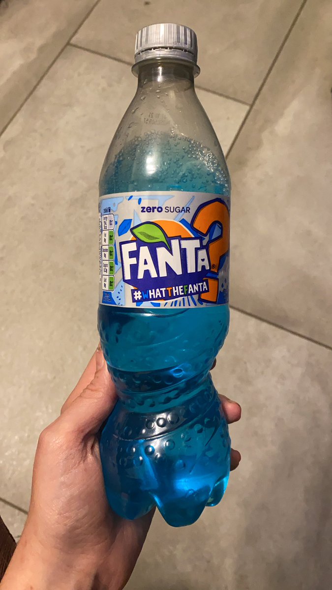 Pomegranate, lychee and Rhubarb?? #whatthefanta