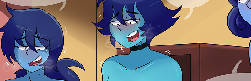 You all know I love Lapis HOWEVER, Freckles lapis is pretty cute too, not o...