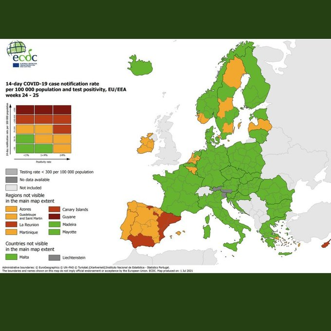 chrischirp's tweet photo. once again Spain is an early indicator of a European summer surge. Portugal too this time (too many Brits?!) https://t.co/nhprvRClFY