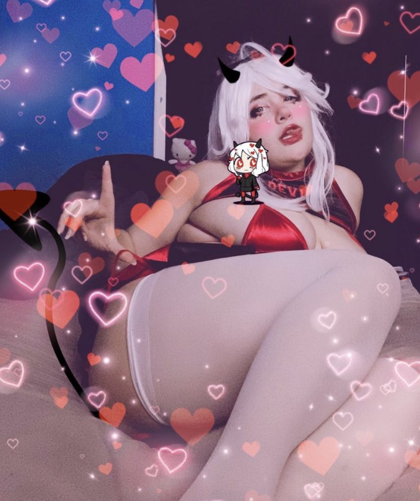 lilcandy100's tweet photo. I’m planning some more cosplays but have this cheerleader ver of Modeus (helltaker) hope you like it!

Give recommendations!
🌸please no hate🌸 I know I’m chubby don’t point it out lol

#cosplay #plussizedcosplayer #helltakercosplay #modeuscosplay https://t.co/ocEVF8wJCS