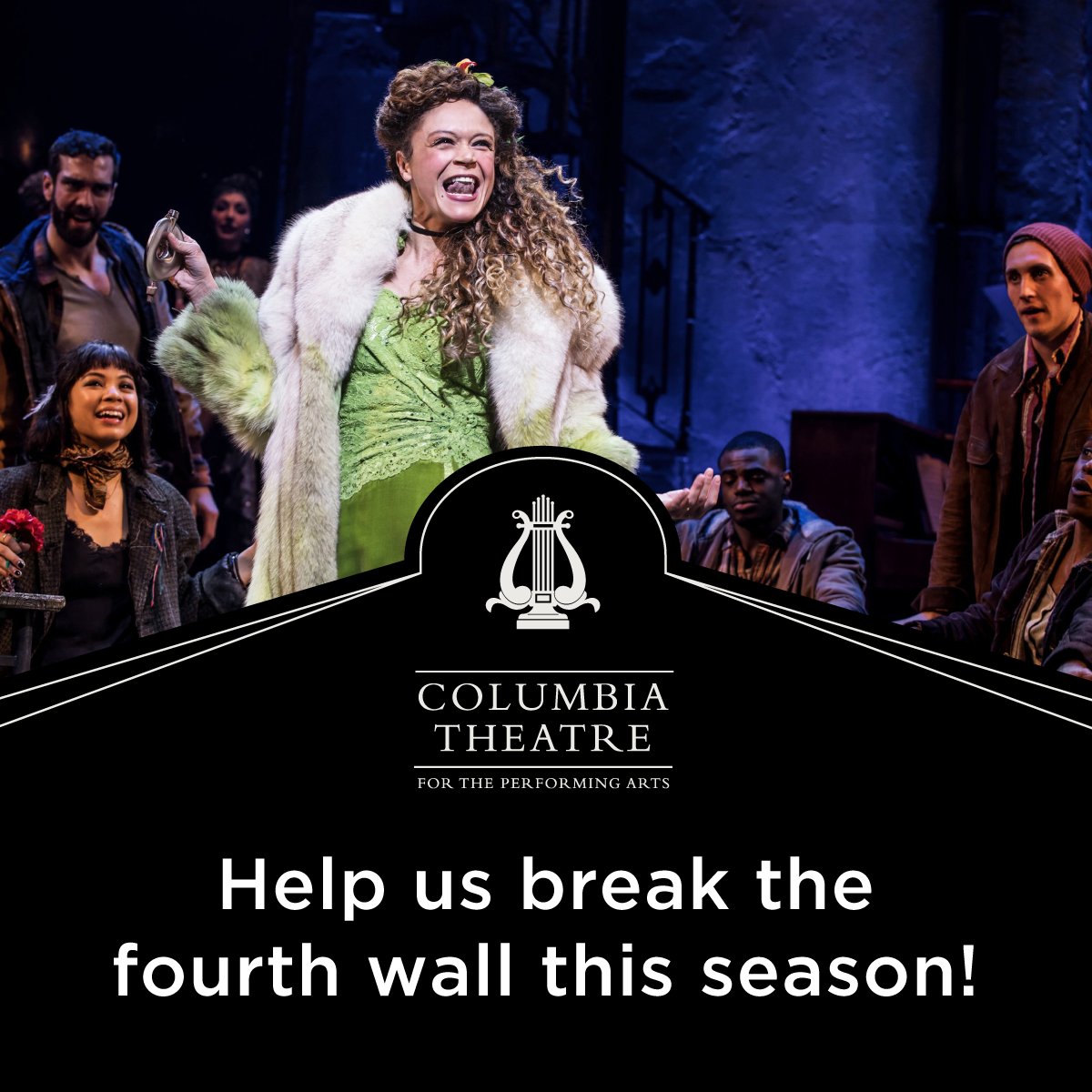 Come laugh, sing, dance, scream, party and smile at the Columbia Theatre's "Season of Celebration!" 

Season Tickets on sale soon!

columbiatheatre.org