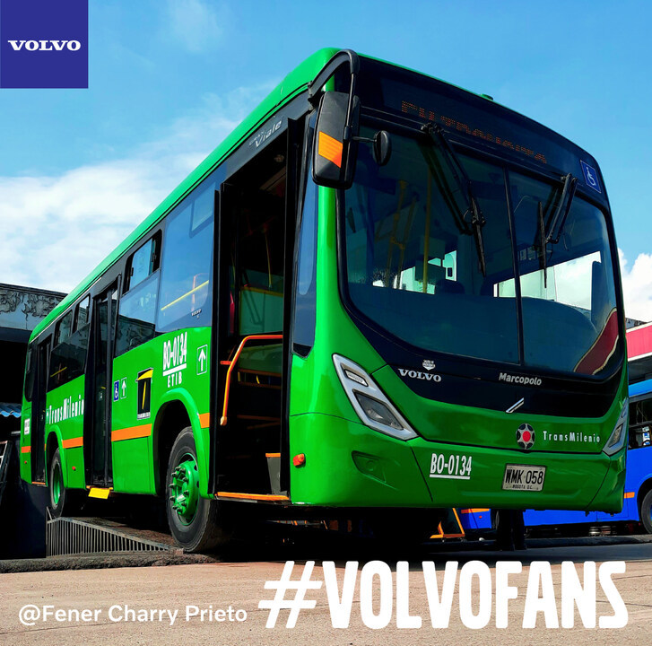 VolvoBusesCol's tweet photo. Fener Charry Prieto nos envía una foto de su autoría de un Volvo perteneciente al componente zonal de @TransMilenio

Recuerda que si eres conductor de un #Volvo puedes enviarnos tus fotos y participar en los jueves de #VolvoFans

Términos y condiciones aplican. https://t.co/qb5B5VANVS