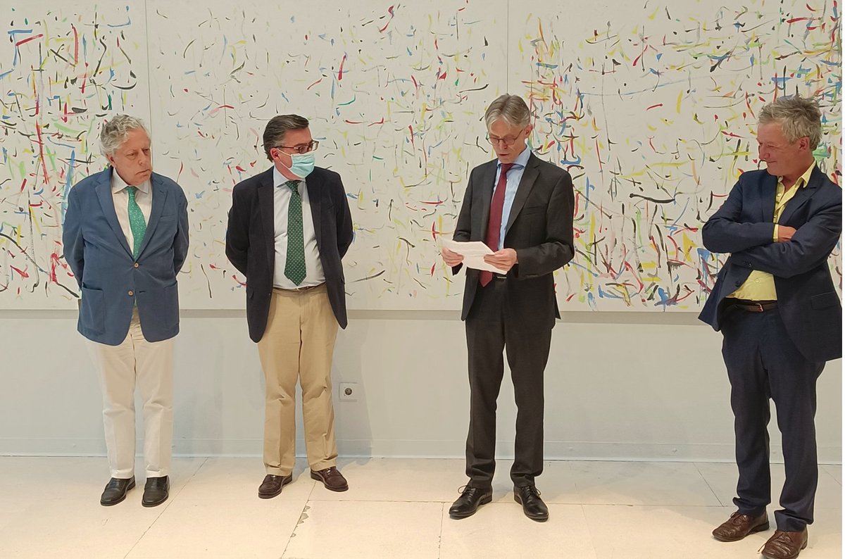 BelgiuminSpain's tweet photo. 'Luz instantánea' tras este largo periodo de pandemia es la sensación que se llevará al entrar en la Fundación 
@CarlosdeAmberes para descubrir la exposición del artista🇧🇪 Benoît van Innis.

Inaugurada esta tarde, #InstantLight se puede ver hasta el 23.07.

🇧🇪🇪🇸#BE100ES #ES100BE https://t.co/8WRFvZK1w4