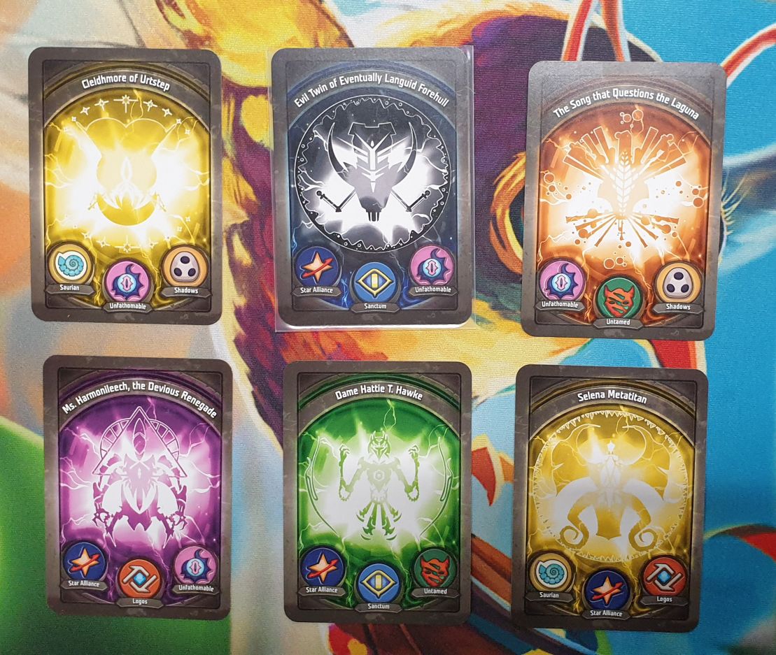 KeyforgeLeeds's tweet image. Today we had a 6 person Dark Tidings #KeyForge sealed event! The winning deck was Evil Twin of Eventually Languid Forehull!

Next week we&apos;ll be playing Archon - see you there!