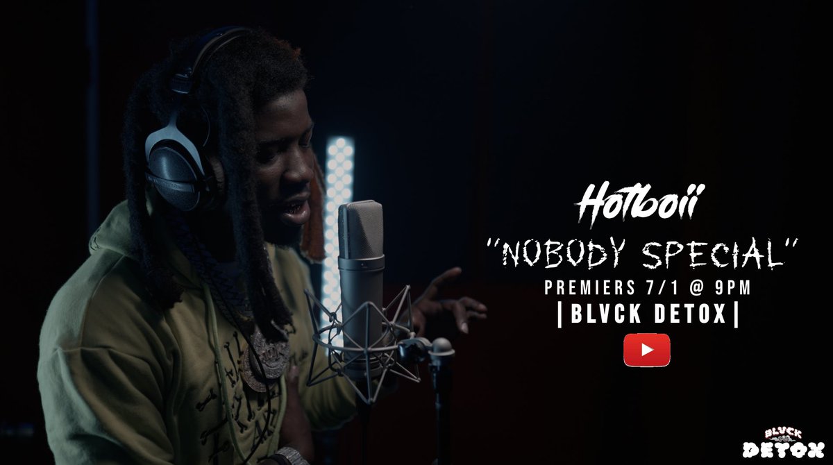 New Episode: <a href="/itshotboii438/">HOTBOII 🔥🔥🔥🔥</a> “Nobody Special” Feat. #Future Premieres Tonight @ 9PM On #BLVCKDETOX YouTube! — Don’t Forget To Subscribe
