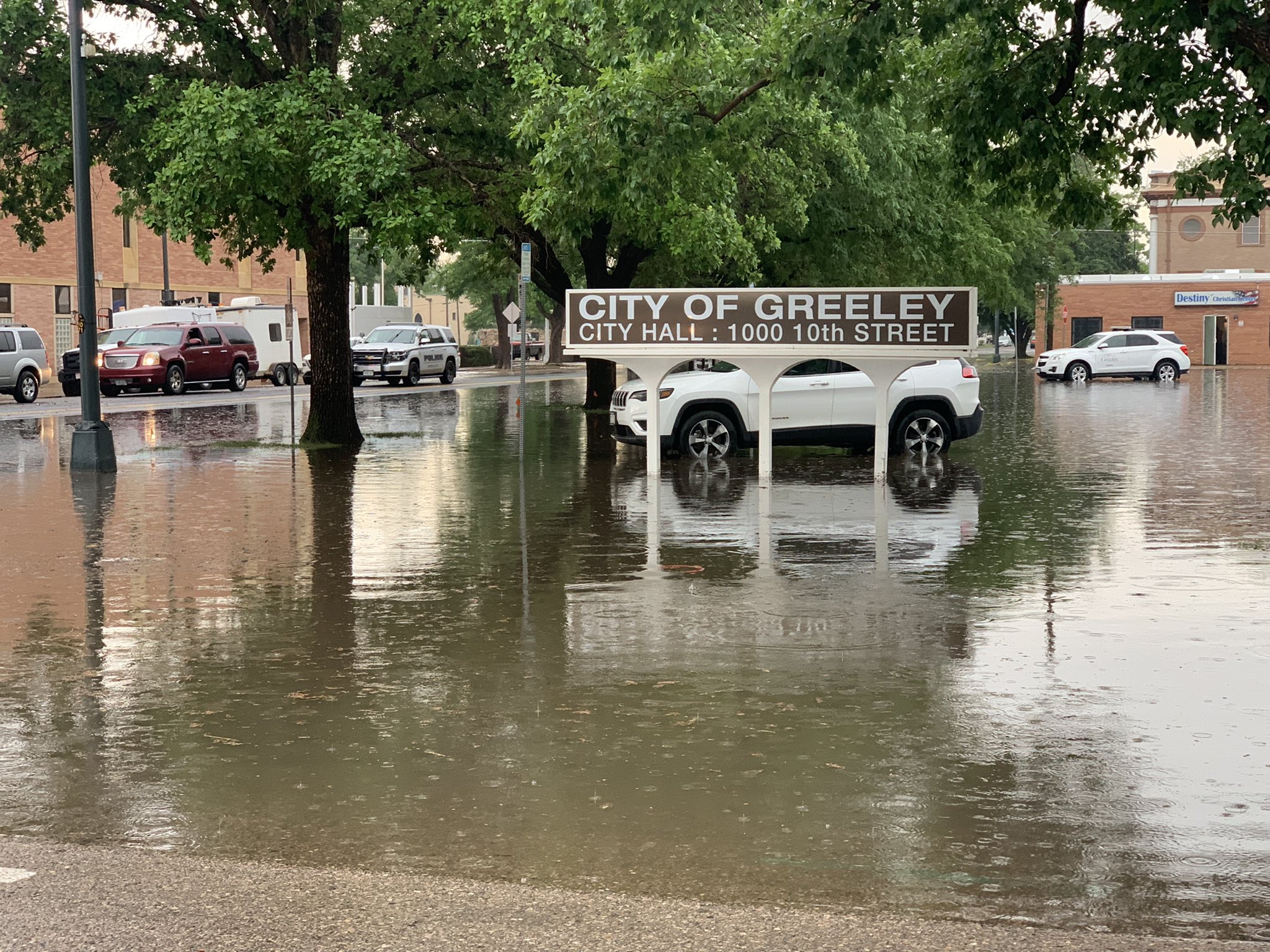 Marc Sallinger on Twitter "Greeley has some pretty major flooding