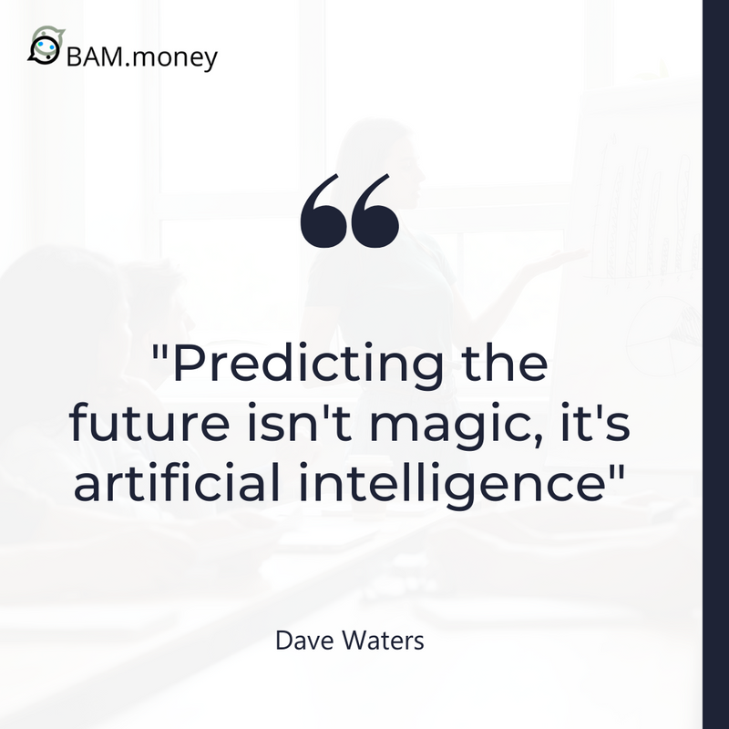 Artificial Intelligence is increasingly becoming a part of our  day-to-day lives.

What do you think will be the next big AI innovation in fintech? Let's talk about it in the comments below.

#BAMmoney #Innovation #AIImplementation #FintechAI