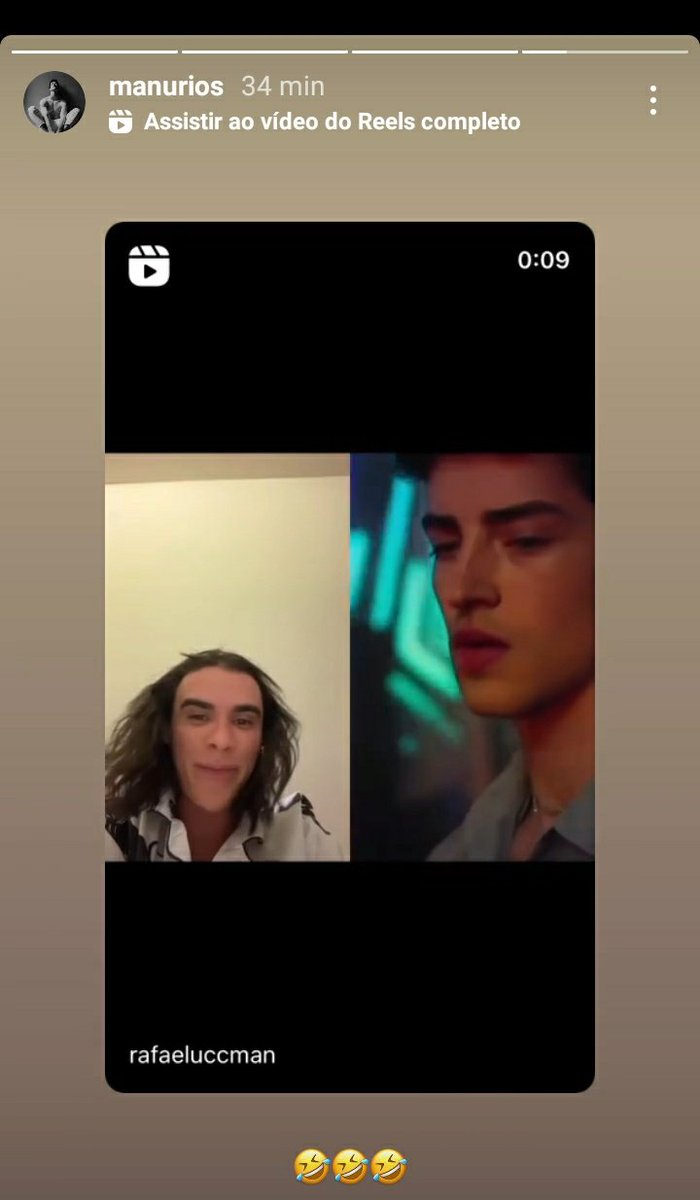 ManuRiosNotice's tweet photo. Gente o Manu Rios repostou  esse vídeo. TO PASSANDO MALLLLLLLL KKKKKKKKKKKKKK https://t.co/vkwvncJqwo