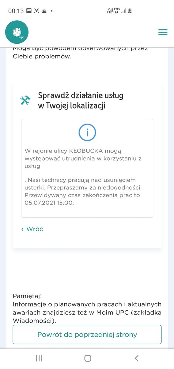 stormoffryx's tweet photo. @UPC_Polska od 2 godzin brak internetu. Czy to są te "utrudnienia", które mają trwać 4 dni? https://t.co/Gw857sVLuX