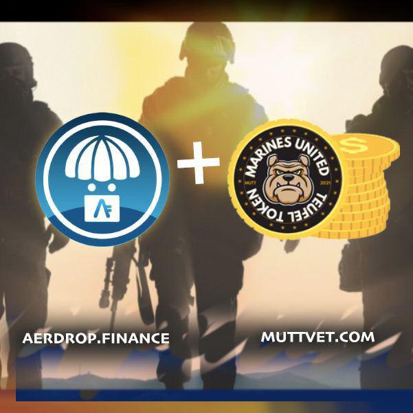 AerdropOfficial's tweet photo. 🔥 NEW AERDROP INCOMING: $MUTT ($250k mcap) 🔥 

@muttvet is a BSC token that focuses on helping veterans and their families. We combine the power of cryptocurrency and community to provide donations back to charity organizations.

#Airdrop #bsc $AER https://t.co/GLlt1iL3ki