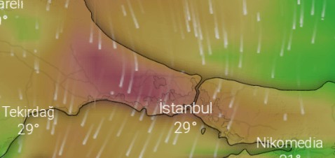 istanbul da firtina 2 temmuz 2021 istanbul ruzgar ve hava durumu