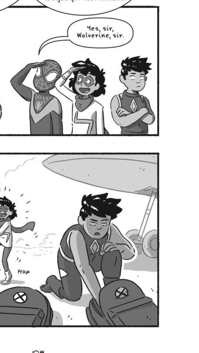 Am i the only person who thinks that they gave Rep a eyebrow piercing? <a href="/AcademyLets/">Let’s Talk Avengers Academy</a>