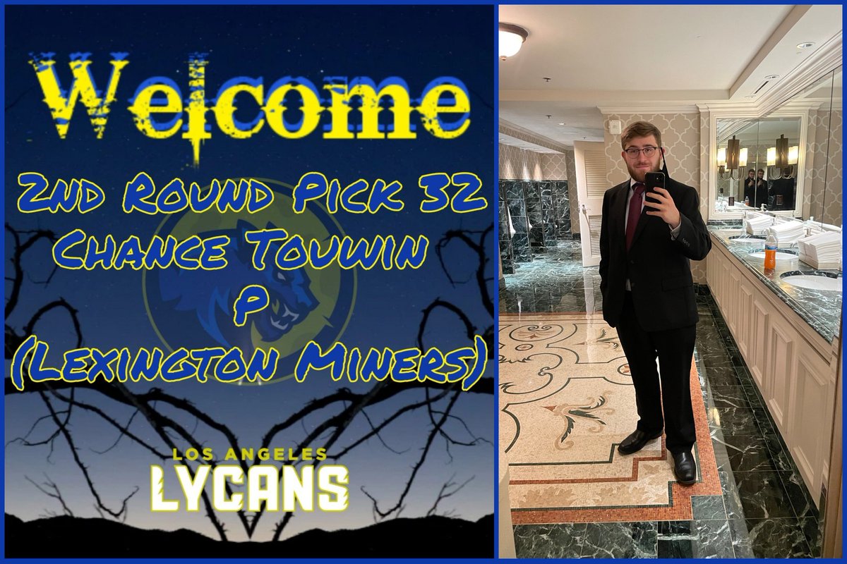 We'd like to properly introduce our <a href="/simulationfl/">Simulation Football League</a> #Szn17 Rookies DE Brogan Speraw and P Chance Touwin (<a href="/LexingtonMiners/">Lexington Miners</a>) to #LycAngeles!  Read more about them below!
wix.to/G8C2DPw?ref=2_…
#MakeAnImpact #HowlAtTheMoon #RunWithThePack