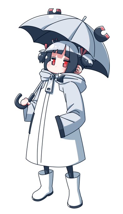 200ふぁぼありがとうございます!
シンプルだけど磁富さんらしさの出る合羽や傘がほしい 