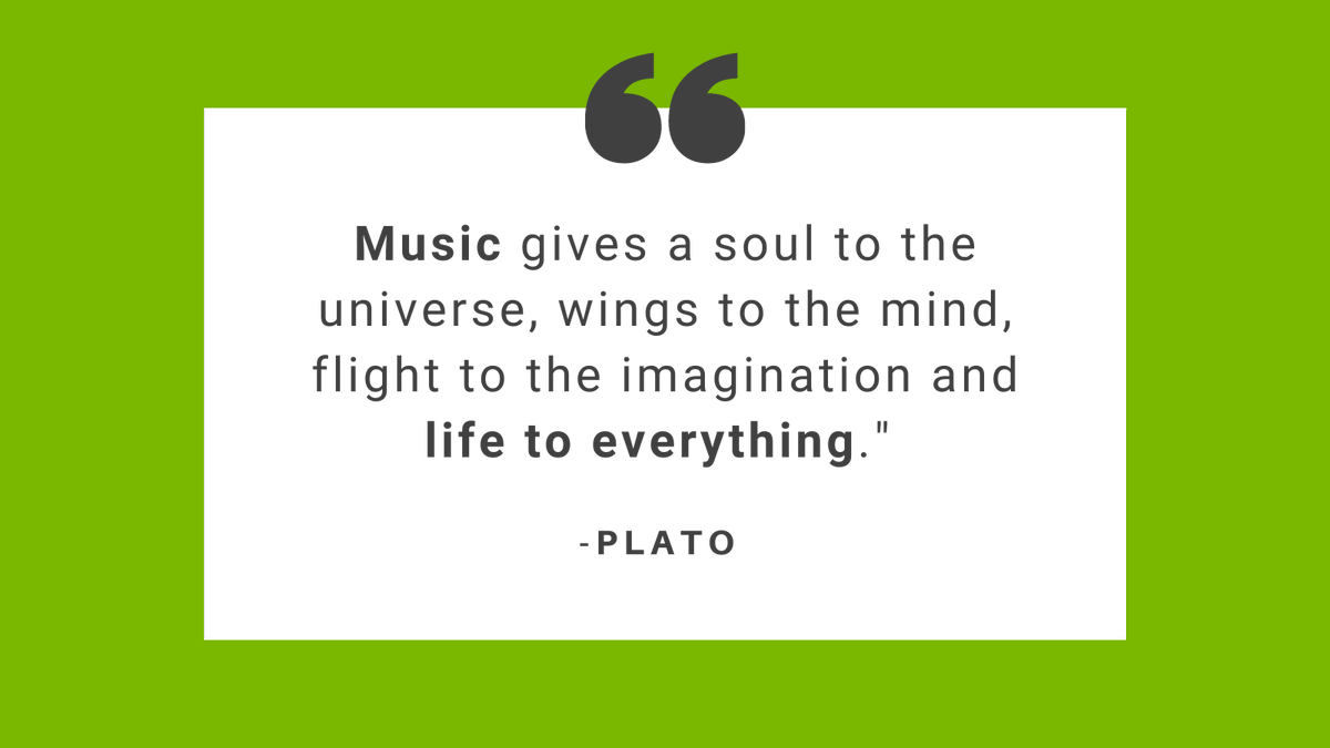 Quaver_Ed's tweet photo. One of the many reasons that music is at the 💚 of what we do. 🎶 https://t.co/m8Y6rwdGB3