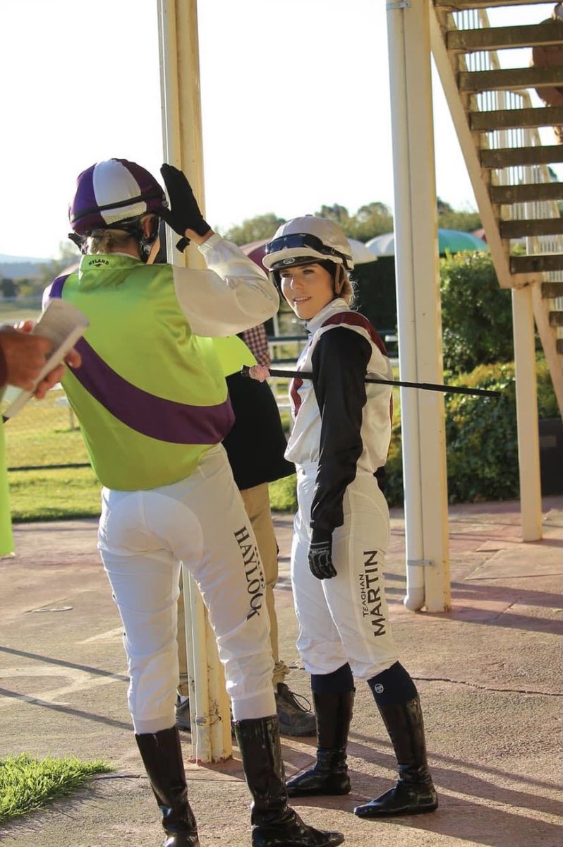 Good Luck to Baby Tea in her first offical race ride as an apprentice today at Nowra. #GetEmGirl <a href="/MartinTeaghan/">Teaghan Martin</a>