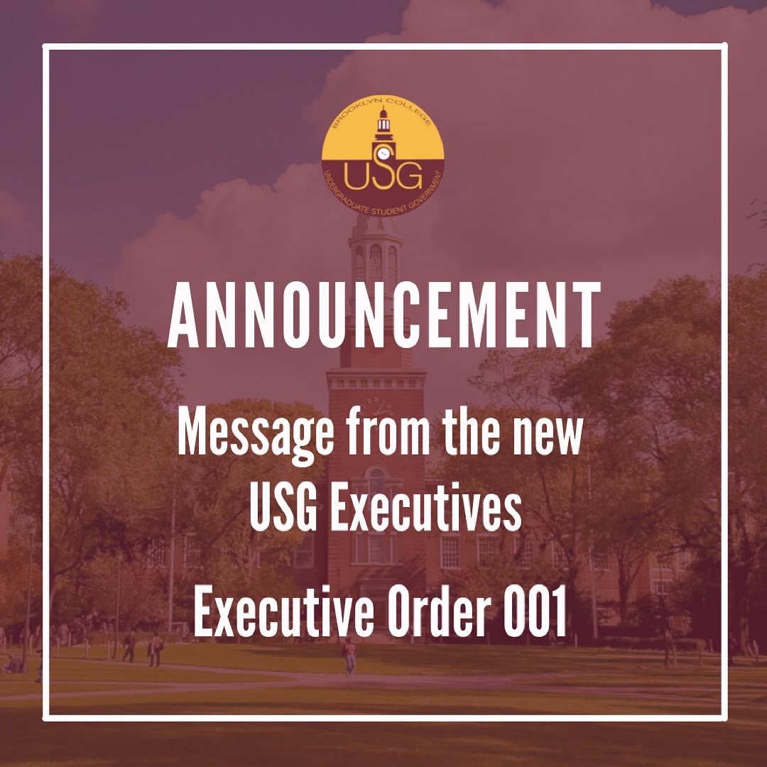 Brooklyn College USG tweet media