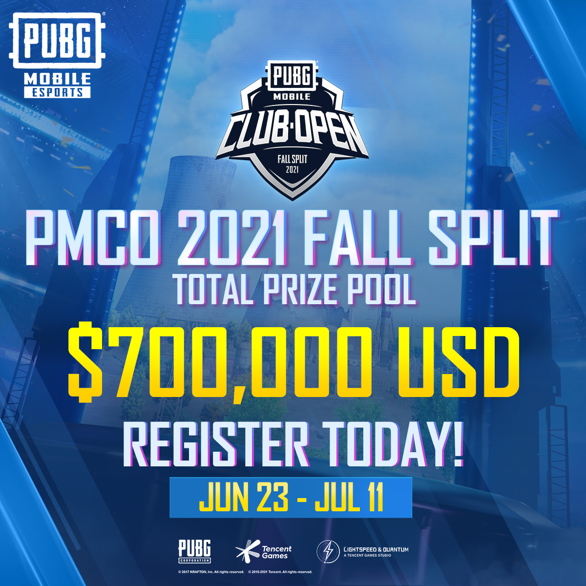 Con ese prize pool podría pasar el resto de mi vida comiendo queso 🤤🧀

Si aún no te has registrado a la PMCO 2021 recuerda que tienes tiempo hasta el 11 de julio! No pierdas la oportunidad de demostrar qué tan bueno eres en #PUBGMobile 💪

🔗esports.pubgmobile.com/pmco
