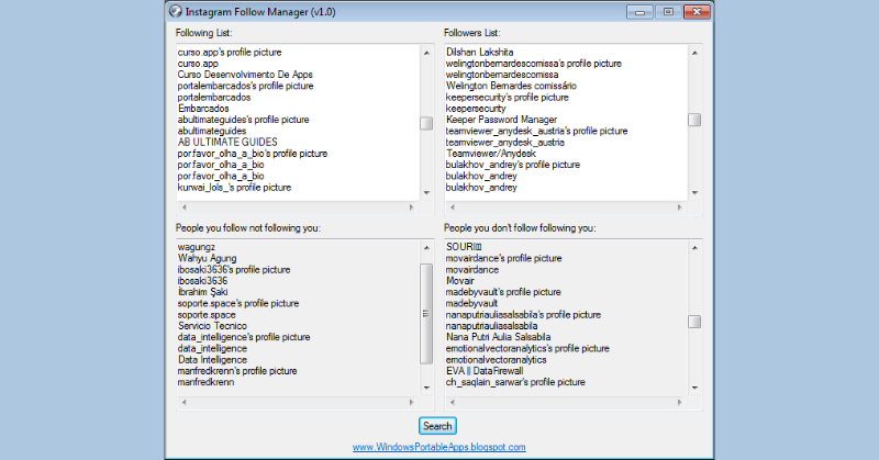 WPA_1's tweet photo. Instagram Follow Manager!
https://t.co/eozTTZlrAH
.
#Instagram #followers #following
#windows #windows11 #windows10 #windows7
#portable #portabletools #ifb #portableapps #portablesoftware #data #DataAnalytics #office #compare #list #tables #table #diff #string #100DaysOfCode