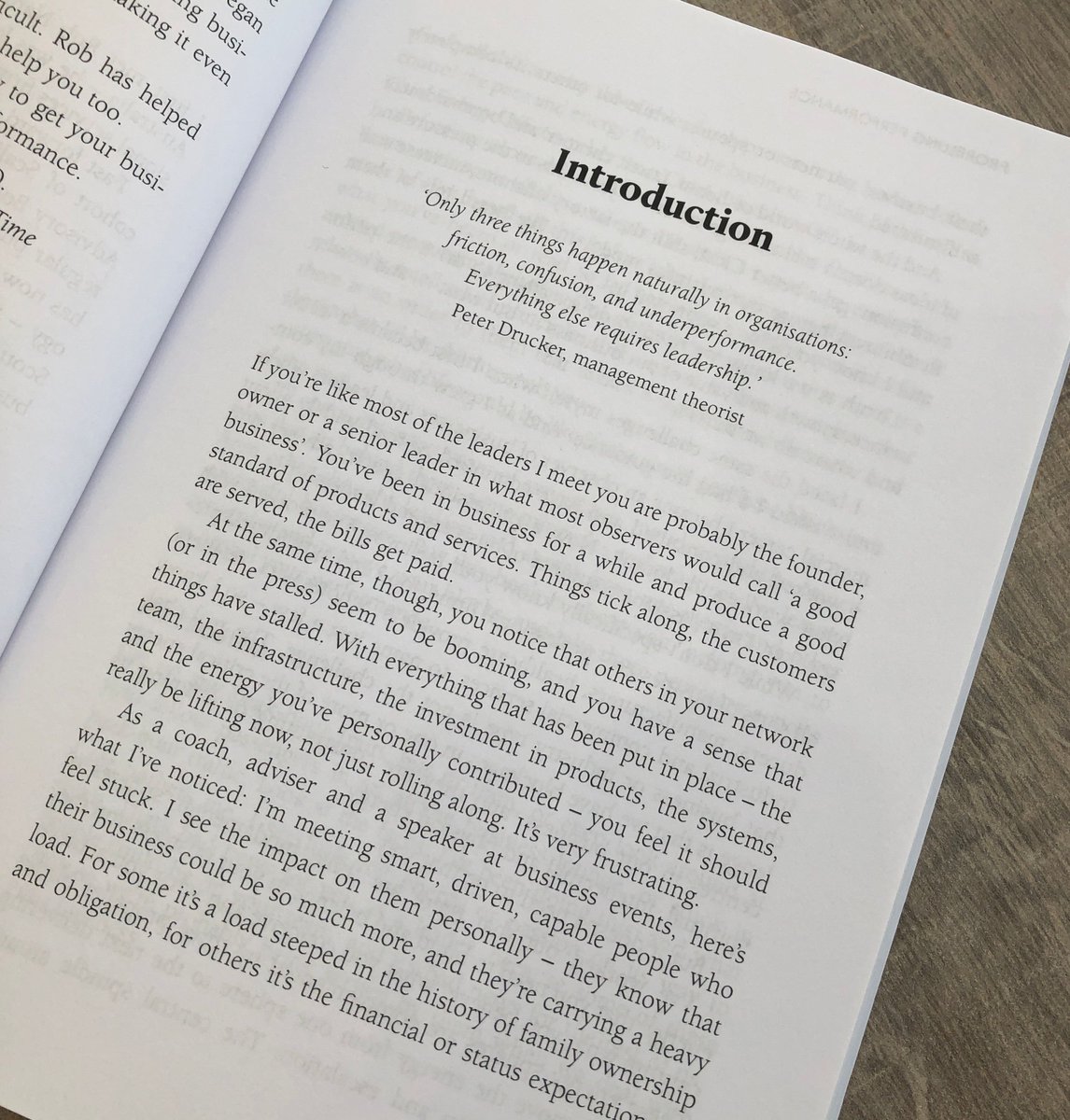 RobertNankervis's tweet photo. Adding the words of Peter Drucker to the introduction of my first business book, Propelling Performance, was the perfect touch. It's an insight that rings true in my work with clients as they push for success #scalingup #leadership #propellingperformance #author https://t.co/x18SSeHnWg