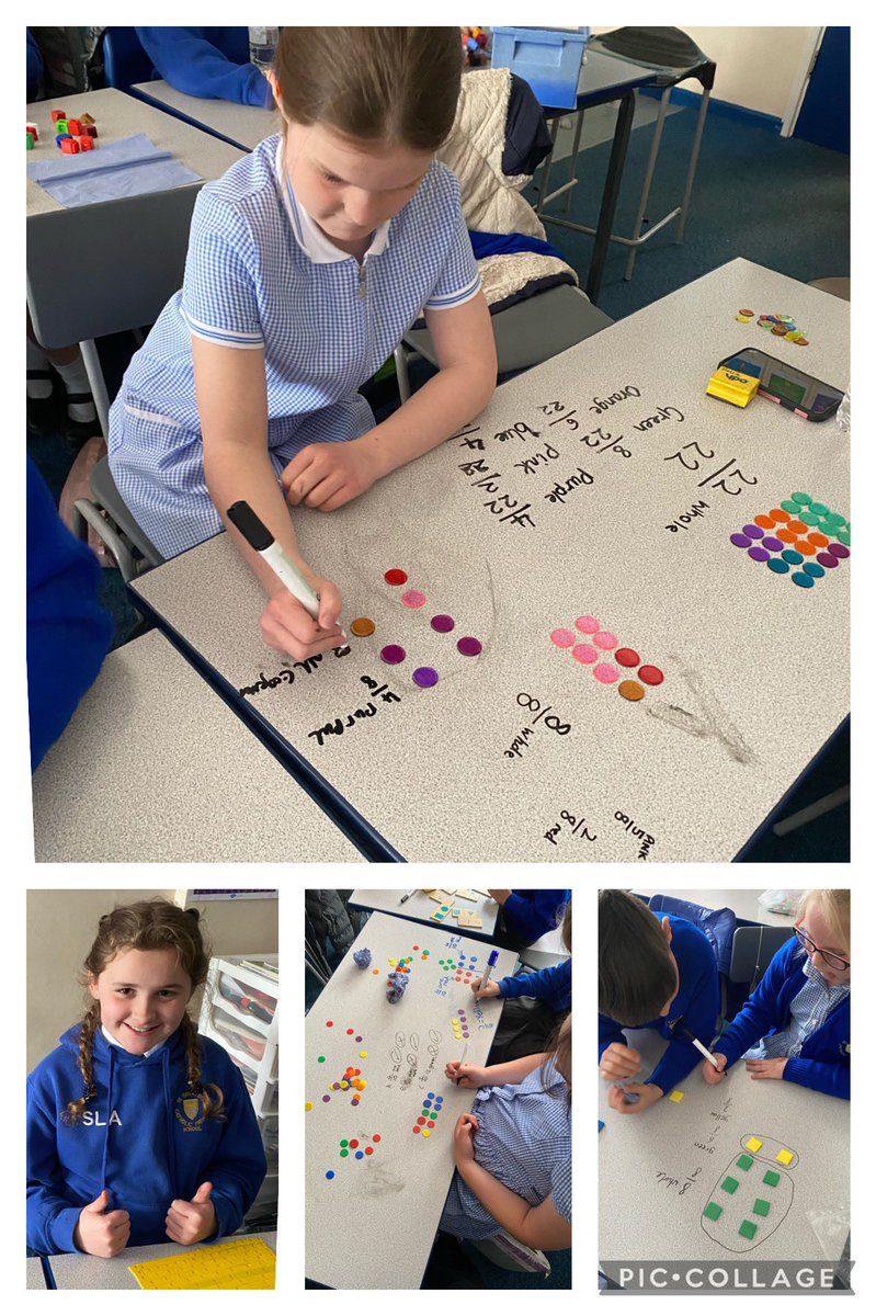 zearned's tweet image. Two truths and a lie: fraction edition

Ss in @Miss_C_23’s class used manipulatives to build a fraction museum &amp;amp; created ‘two truths and a lie’ problems with equivalent fractions for others to solve.
Now THAT’s a museum we’d ❤️ to visit! #iteachmath #Fractions