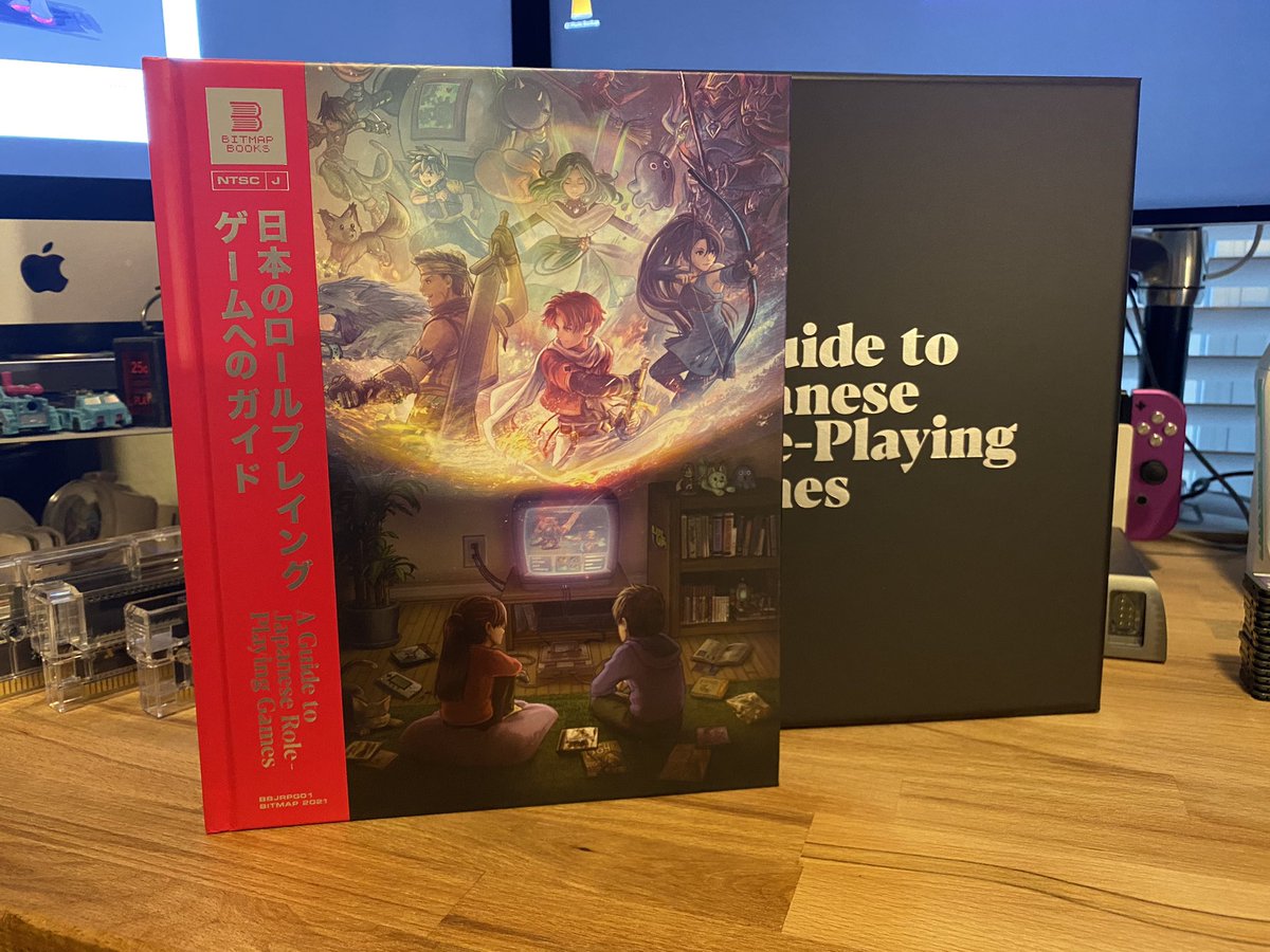 ArielAces's tweet photo. As usual from @bitmap_books the build quality, the amount of content, and the quality of the material inside along with the gorgeous presentation makes this book the go-to reference for #JPRGs. Absolutely massive! ๐๐ฅ https://t.co/1Tro6RSQKz