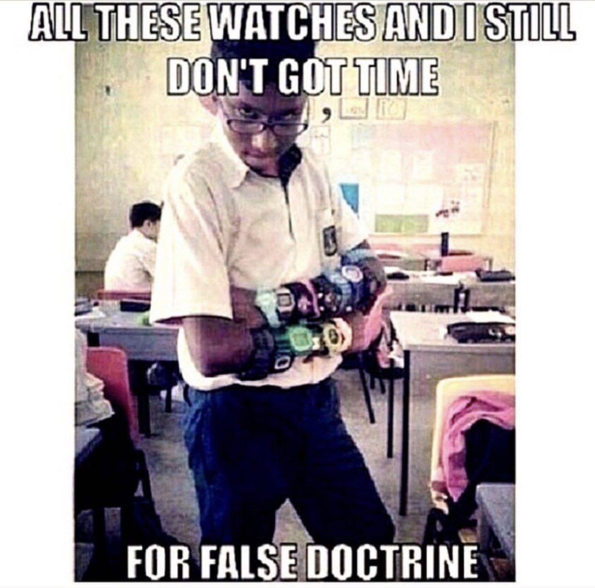 reformedhg's tweet image. ⏰ #aintnobodygottimeforthat