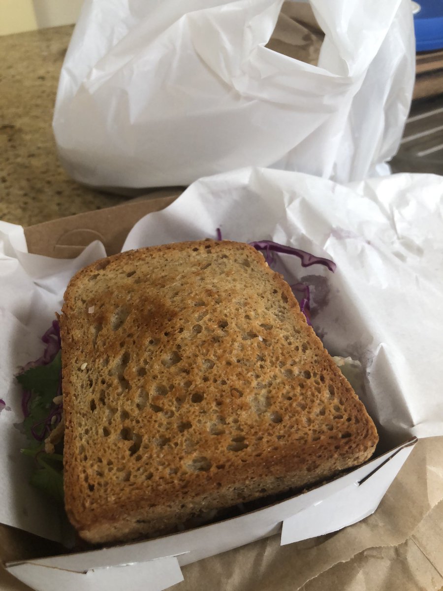 ElementalPopie's tweet photo. Iso fun Day 6. Ordering takeaway chicken sricha from my fave local cafe #golocalfirst #isofun https://t.co/v5Vi24yTbs