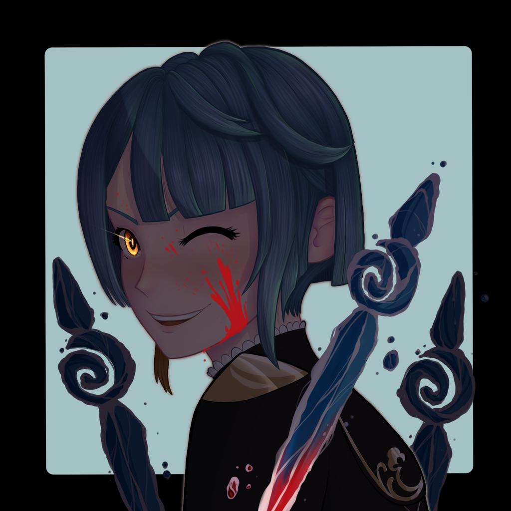 GrechaArt's tweet photo. Немного баловства :3 
#GenshinImpact #art #Xingqiu https://t.co/b55TBpAbSx