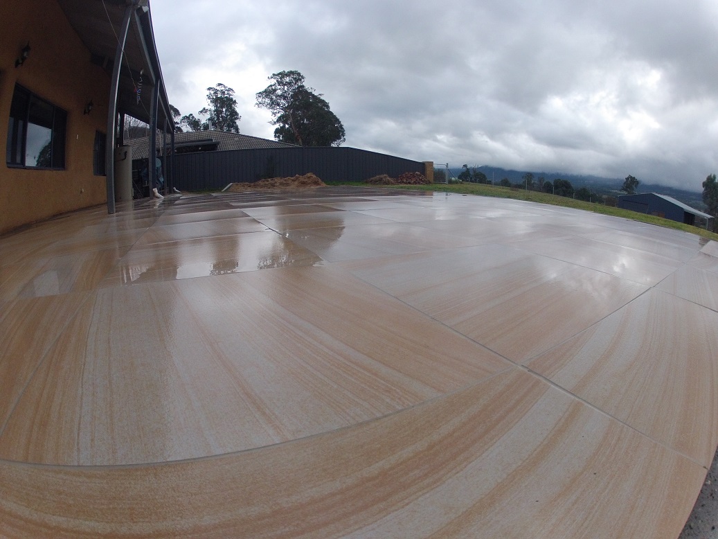 capebanks's tweet photo. Just finished laying 70m2 of these porcelain pavers at Tawonga South. An extra 2 weeks with typical winter weather #paving #tiling #structuralLandscaping https://t.co/ZRJeuWP1Od