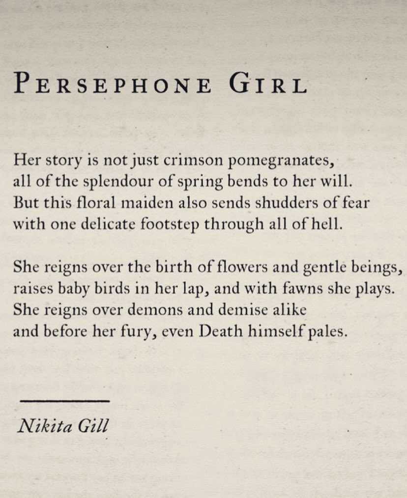 Asli_Jacqueline's tweet photo. Persephone Girl 🤍 https://t.co/Tnl1us9WKi