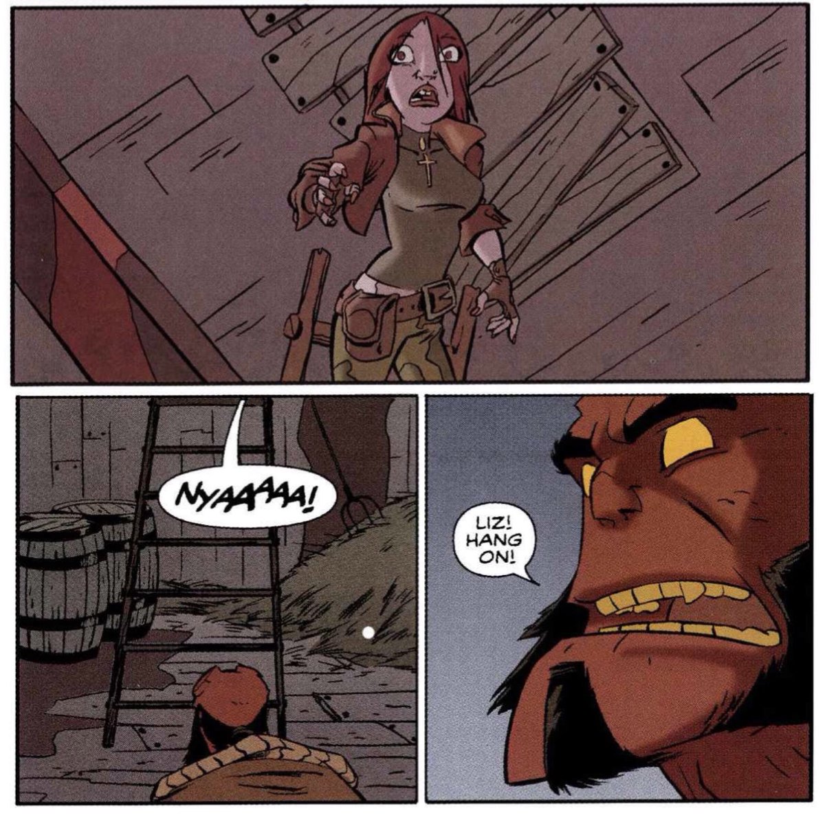 hellboybookclub's tweet photo. 🔥❗️We discuss “Hellboy Animated: Phantom Limbs,” on this week’s podcast! LINK IN BIO! #hellboybookclub #podcast #hellboy #mikemignola #hellboyanimated #ricklacy #michelleladsen #jimpascoe https://t.co/2pN8c7aVeo