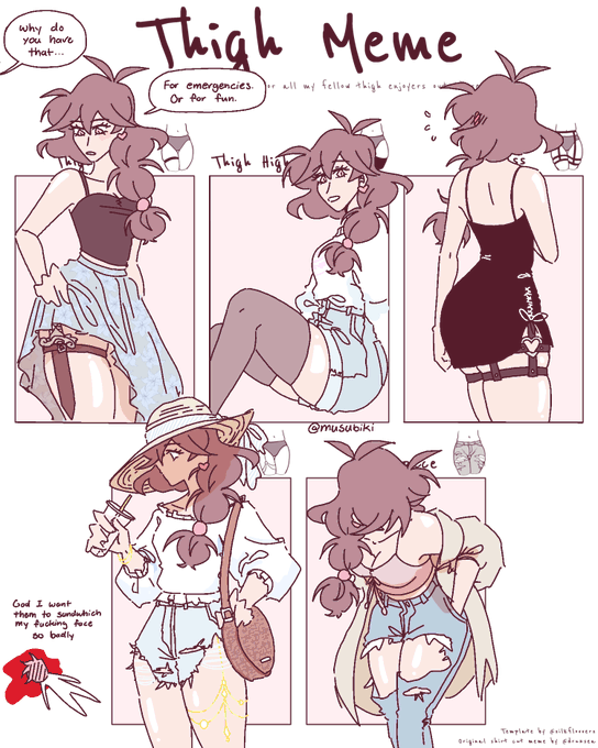 [oc] mochi thighs 👀💕 