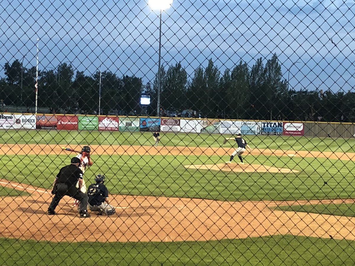 grantcattleco's tweet photo. Canada Day at the ballpark amazing! Winning on their field…. Priceless! Way to go @SylvanLakegulls @wcbleague #luvthegame #Baseballdreams #putitinthewincolumn https://t.co/2WxFyXAY56