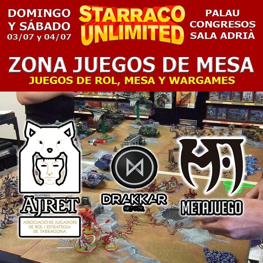 Rol, taula I wargames, paseu a visitarnos.
