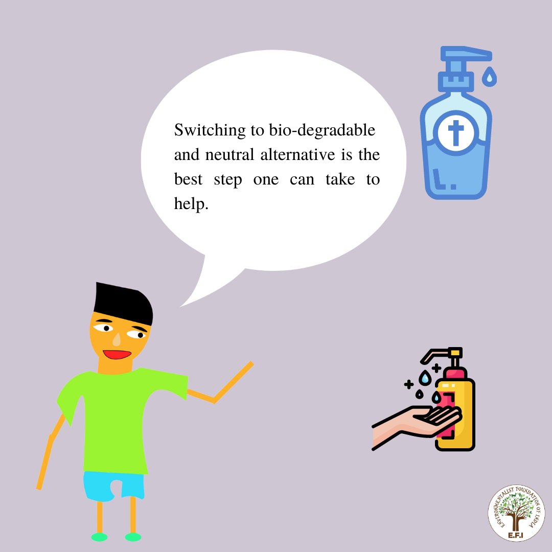EFIVolunteer's tweet photo. Insan-itary Side Effects #EnvironComics
Every chemical product that we use in our households such as detergents, floor cleaners and more have a huge impact on our environment
Switch to eco-friendly products now!
#EFI #SanitaryProducts #ForNature https://t.co/utI6uRhuUA