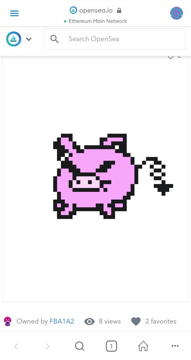 Congrats @PlatypussDivva  you're now the owner of #011 Pigatude!
Thank you so much for your purchase and send me a PM to get your certificate of authenticity! #NFTCommunity #nftart #nftart #NFTcollectibles