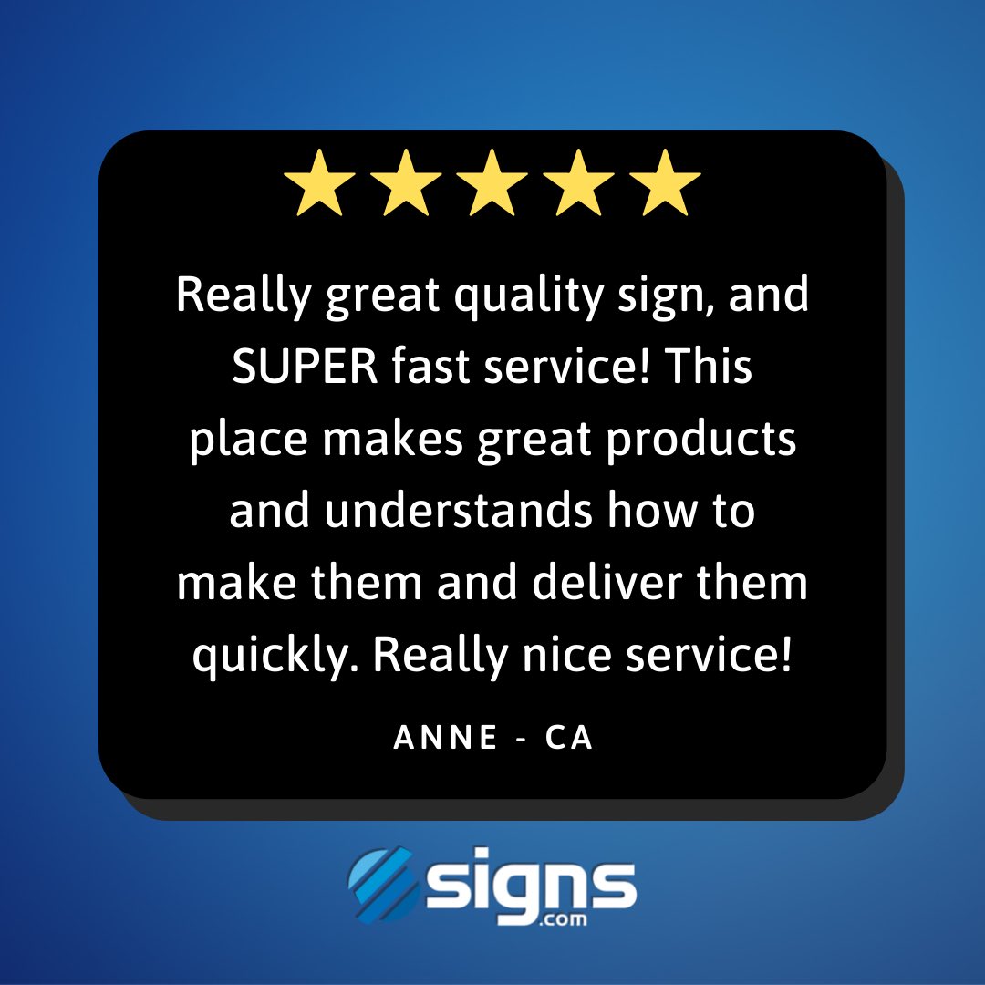 Signs.com tweet media