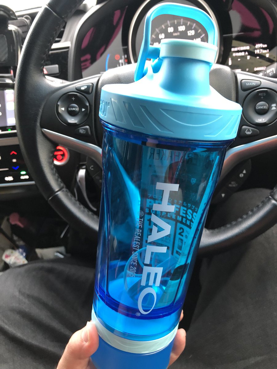 hazu0217's tweet photo. シェイカープレゼント応募したけど3名に入る可能性待ちきれず
発売日に買ってきました!!w
#HALEO仙台
#POWERSHAKER https://t.co/ThrLn8nDCA