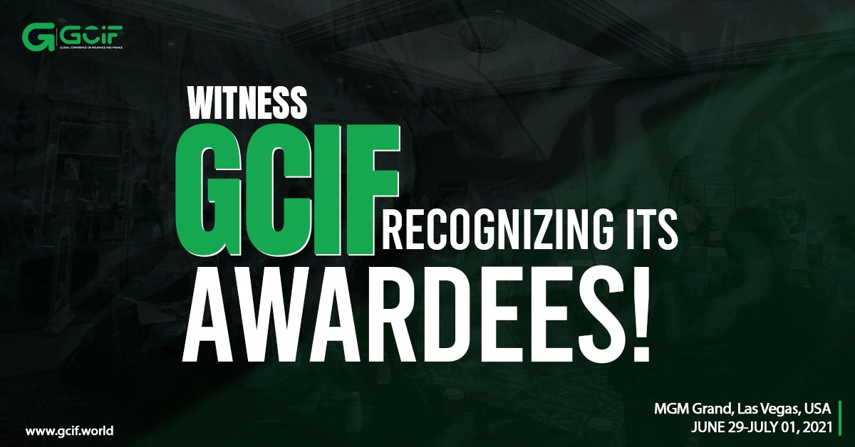 gcifworld's tweet photo. It’s time for GCIF to honor the brightest minds and organizations that have made immense progress in the Insurance and Finance Industry. Get more updates at https://t.co/2Rk1ZRNt2u
#GCIF #Finance #Insurance #Awards #Recognition #GCIFUSA2021 #GCIFDay3 #LiveEvent https://t.co/5ZOtW2MKIF