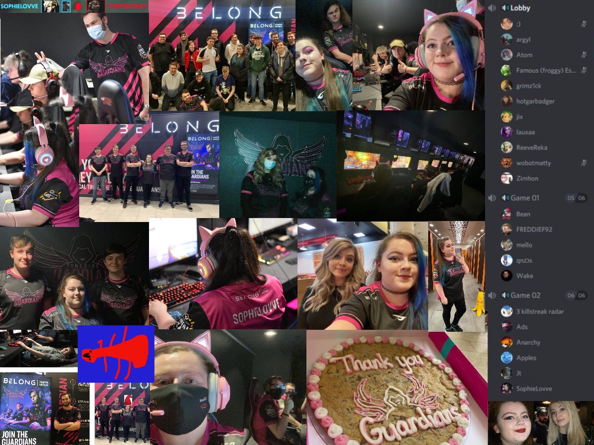 Soph✨ (@sophielovve) on Twitter photo I refuse to make this a goodbye post. But because of <a href="/BelongGateshead/">Belong Tyneside Guardians</a> I've made amazing friends. I've fallen in love with gaming and graphics in Esports and for the most part It's because of this community. I'm forever thankful for everyone I've met💜
Until next time, #RiseUp I refuse to make this a goodbye post. But because of <a href="/BelongGateshead/">Belong Tyneside Guardians</a> I've made amazing friends. I've fallen in love with gaming and graphics in Esports and for the most part It's because of this community. I'm forever thankful for everyone I've met💜
Until next time, #RiseUp
